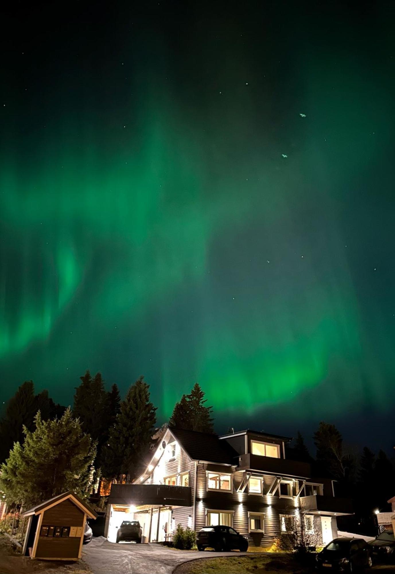 Sentral 4-Roms Leilighet I Trollbakken Tromsø Kültér fotó